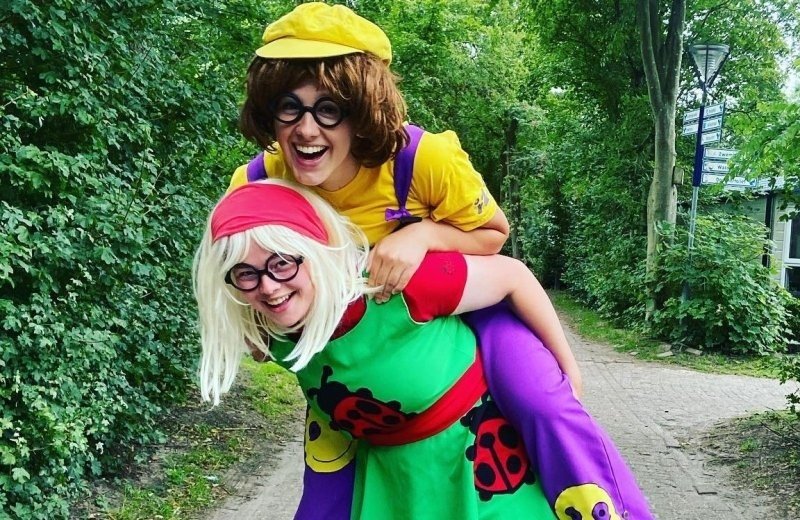 Animatieteam camping rijsterbos kindercamping