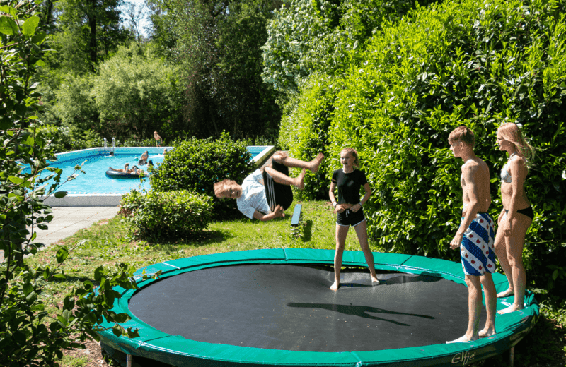 Kindercamping camping rijsterbos animatie