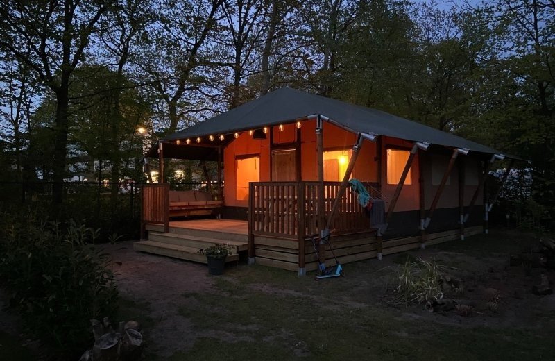 Vakantie in een safaritent